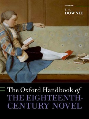 cover image of The Oxford Handbook of the Eighteenth-Century Novel
